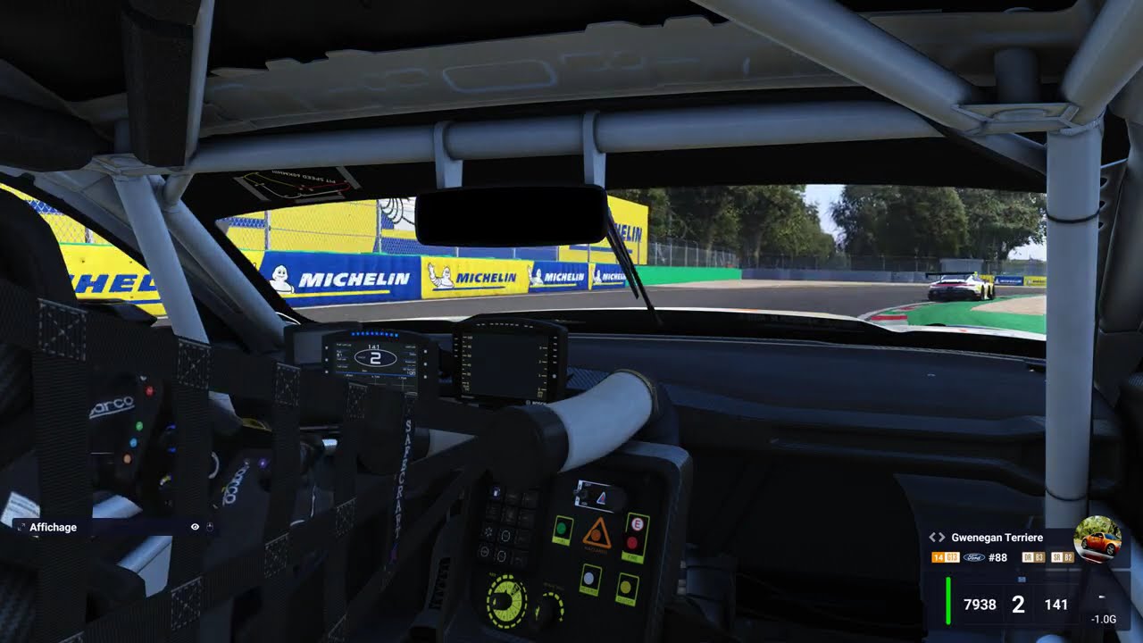 Onboard Mustang LMGT3 endurance Monza (Event Team ACA360) Le Mans Ultimate