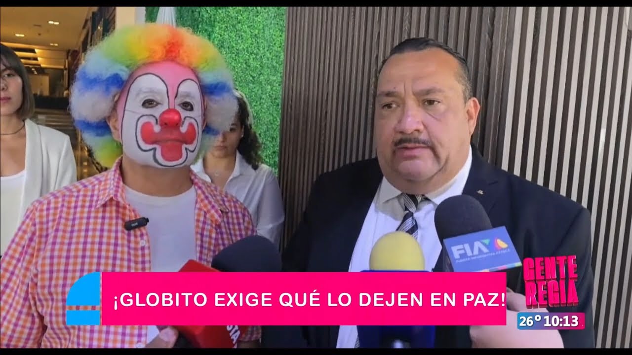 Globito interpone denuncia contra Lázaro 