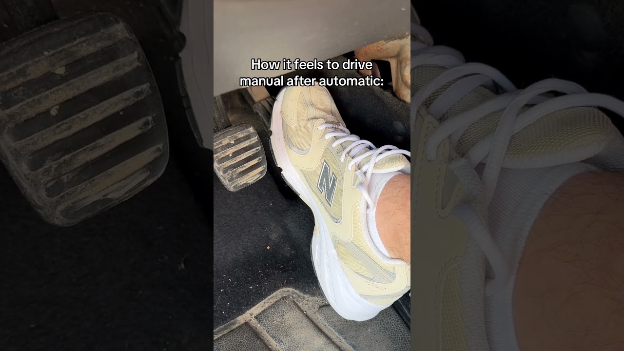 How it feels to drive manual