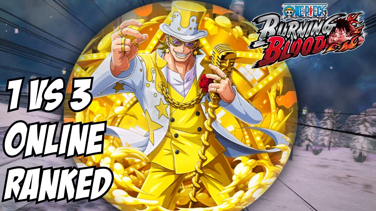 One Piece Burning Blood Film Gold DLC Tesoro 1 против 3 Онлайн-рейтинговые матчи