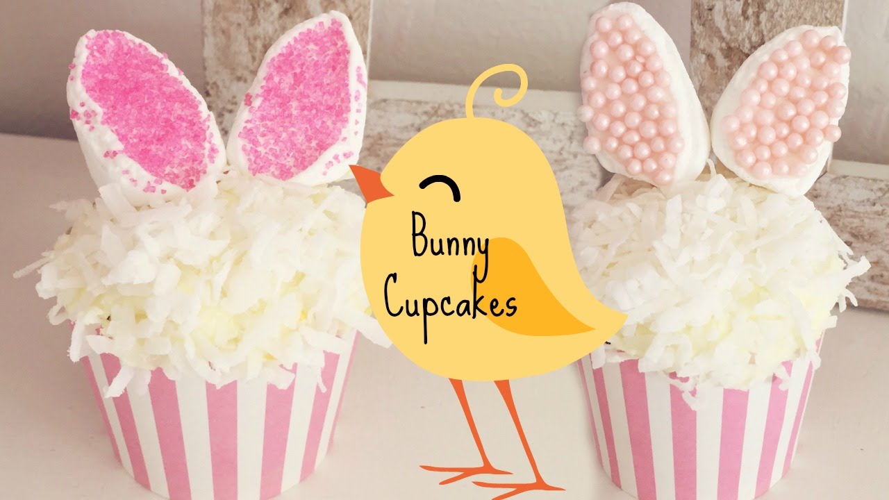 Easy Bunny Cupcakes