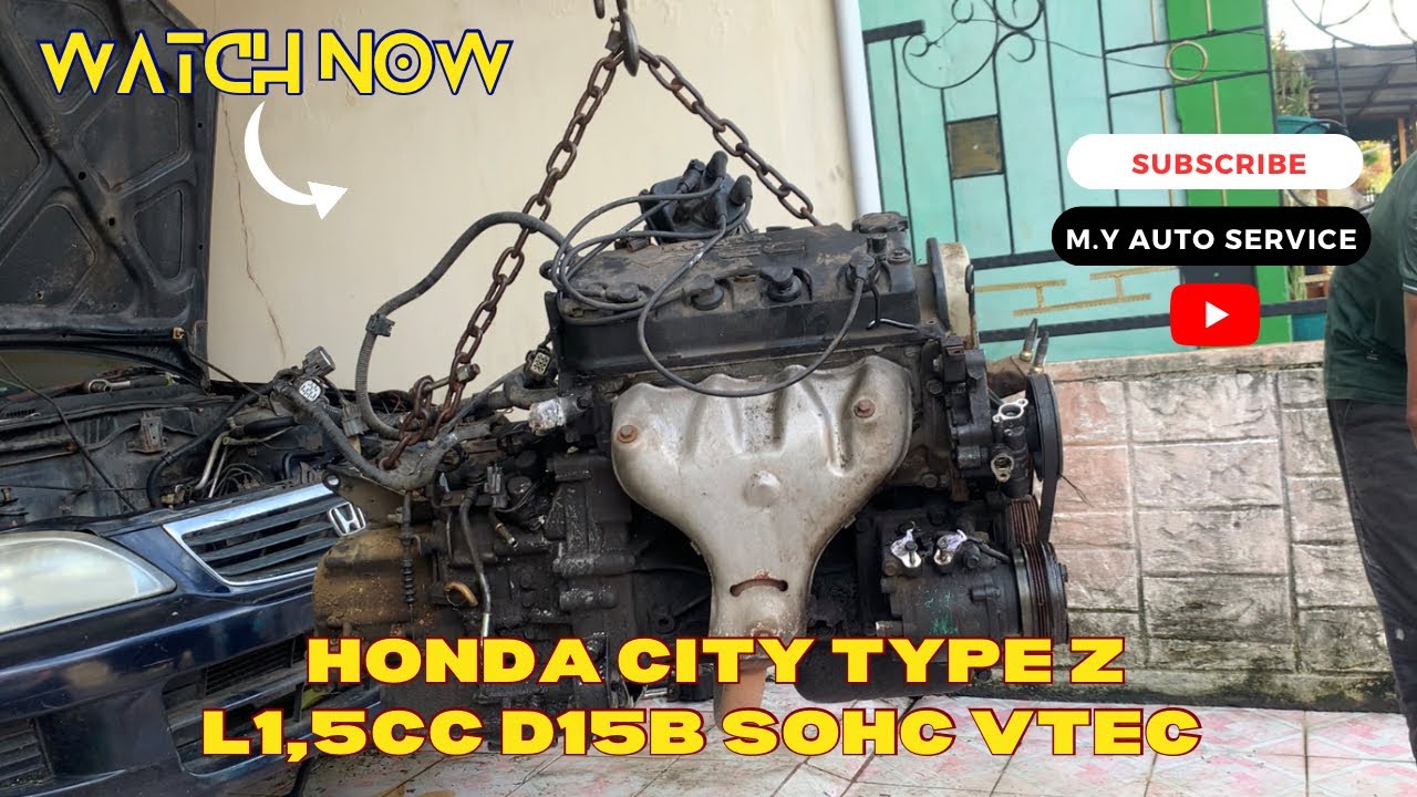 Honda City Type Z Removed Engine