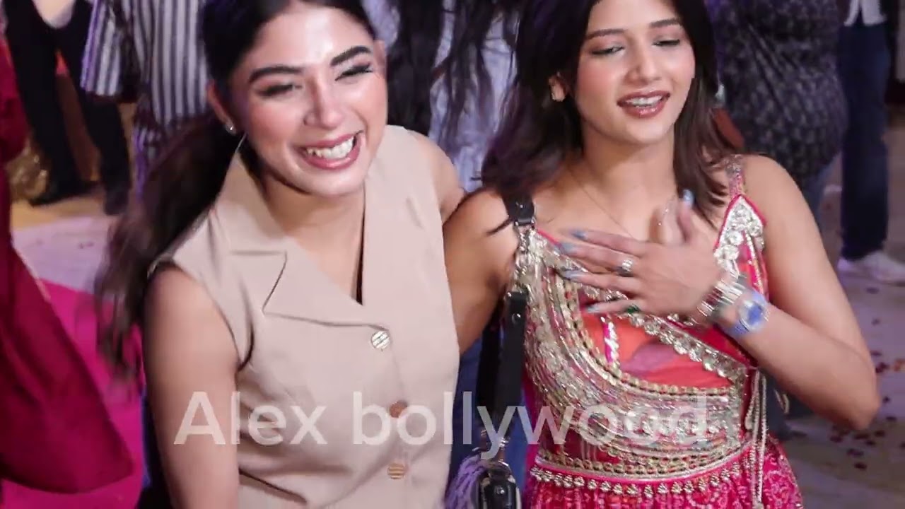Raahi and Abhira seen at 5000 Episode of YRKKH Celebration #serial #tvserial #indiantvshow #starplus