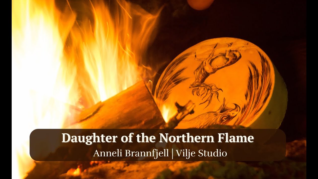 Daughter of the Northern Flame | Nordic Folk | From the Heartbeat of the Earth Series | Vilje Studio