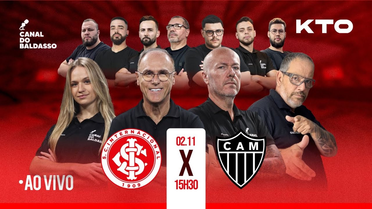 (AO VIVO) SUPER JORNADA KTO: INTERNACIONAL X ATL&Eacute;TICO-MG | #276