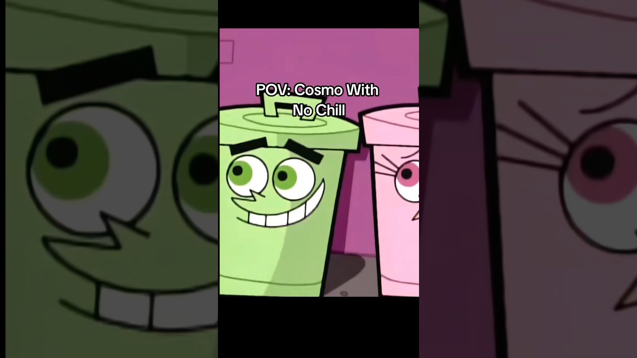 Cosmo is my favorite 💚✨ #fairlyoddparents #cosmo #nickelodeon #funny #funnyshorts #funnyvideo