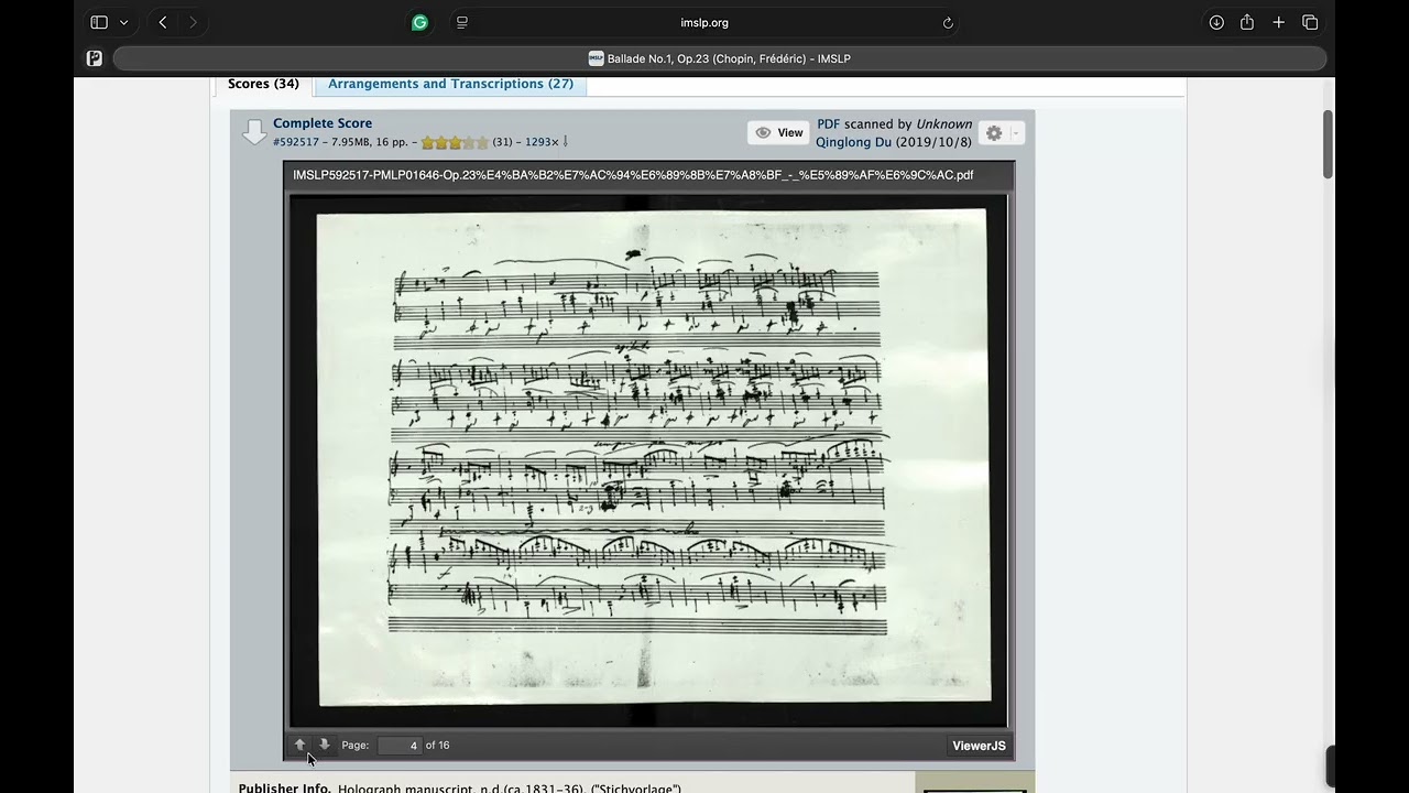 IMSLP screencast tutorial - Nathan Taylor