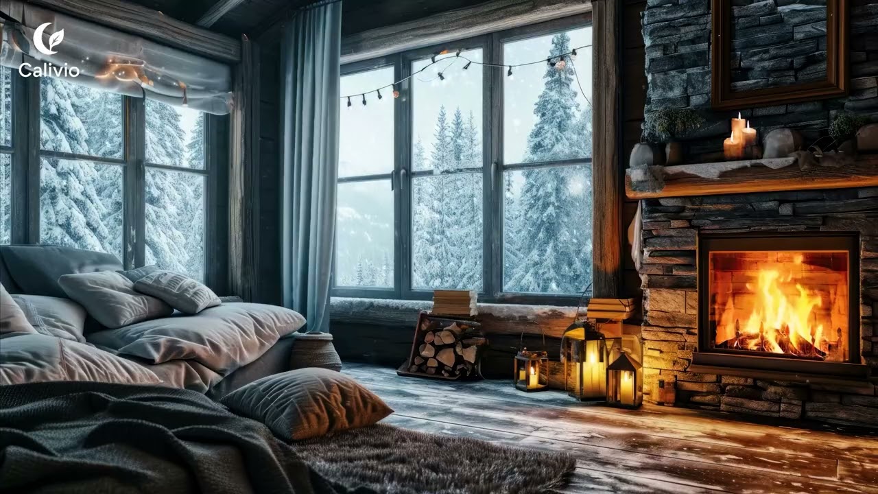 Calivio - 1 Hour Cozy Cabin Escape | Deep Sleep & Calm Ambience