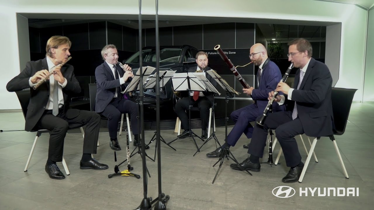Prague Philharmonia Wind Quintet hraje v Hyundai