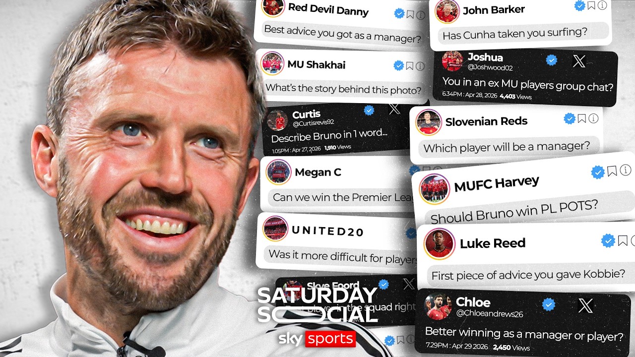 Michael Carrick answers the internet&rsquo;s most asked questions... | Michael Carrick Q&A