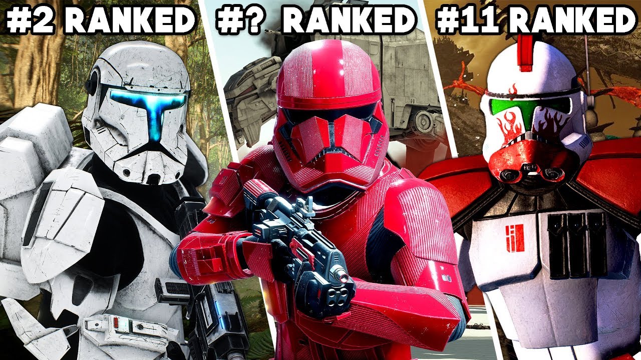 Battlefront 2 - Ranking EVERY REINFORCEMENT from WORST to BEST (Star Wars: Rise of Skywalker Update)