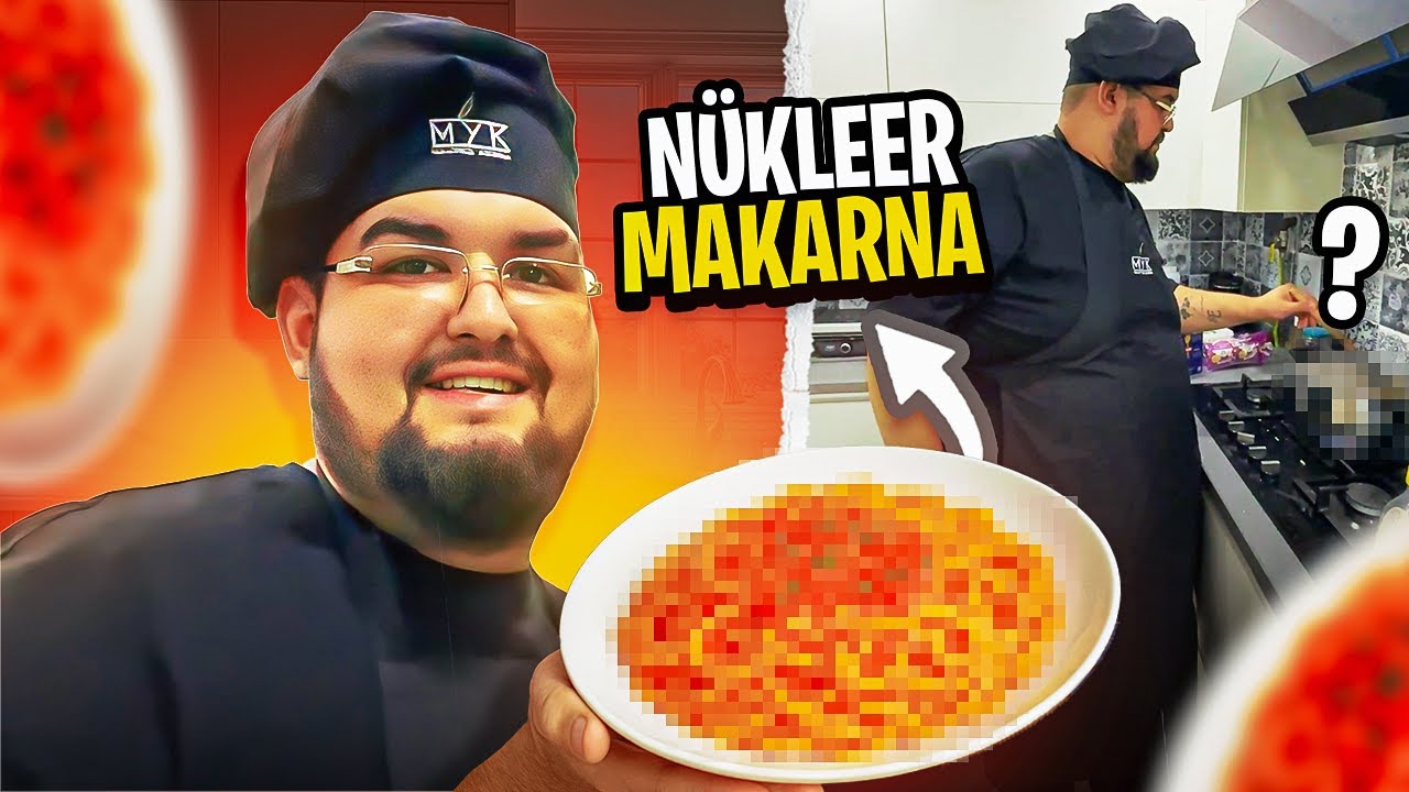 NÜKLEER MAKARNA YAPTIM! - kngl house hastanelik