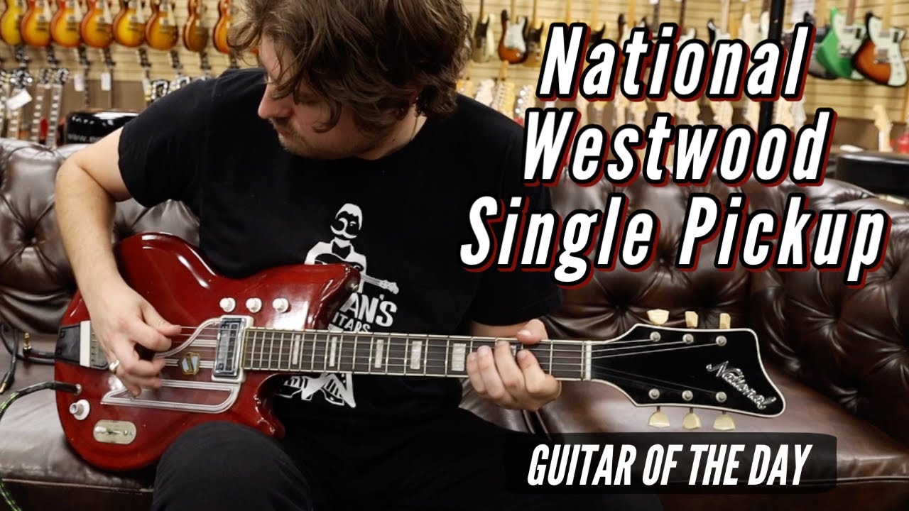 National Westwood Single Pickup Cherry | Guitar of the Day