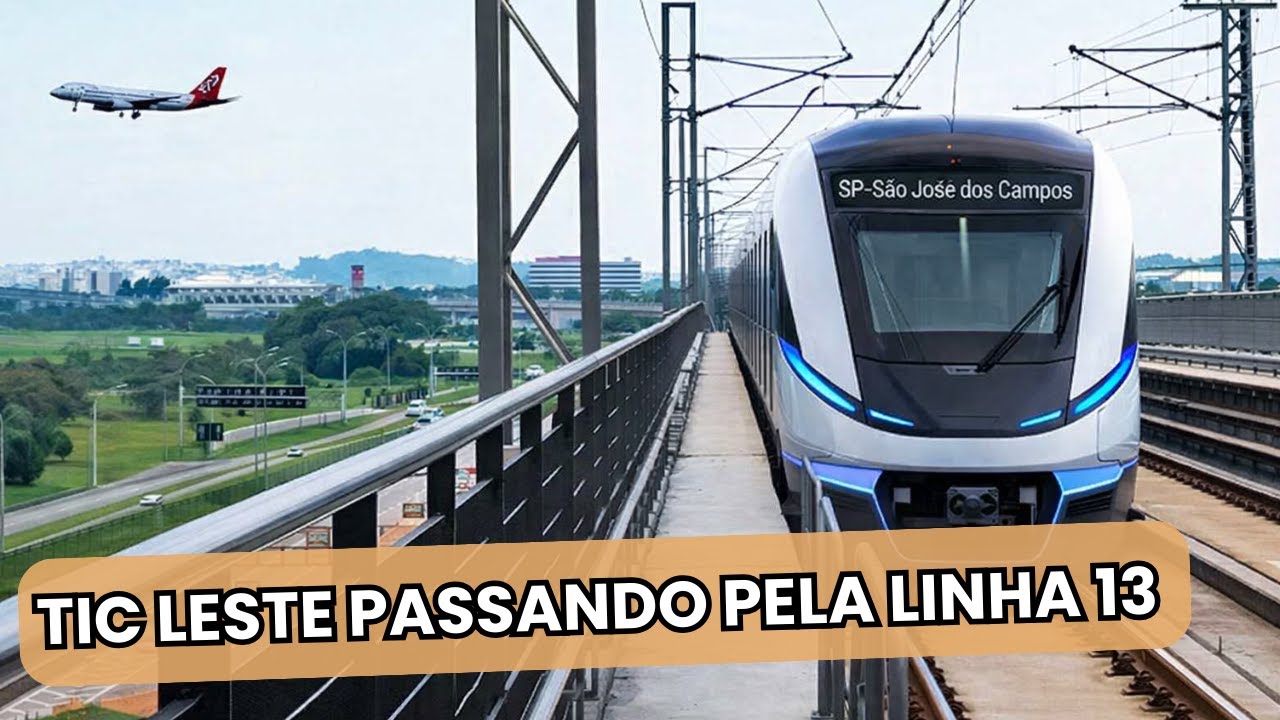 TREM SP-SÃO JOSÉ PODE PASSAR POR GUARULHOS