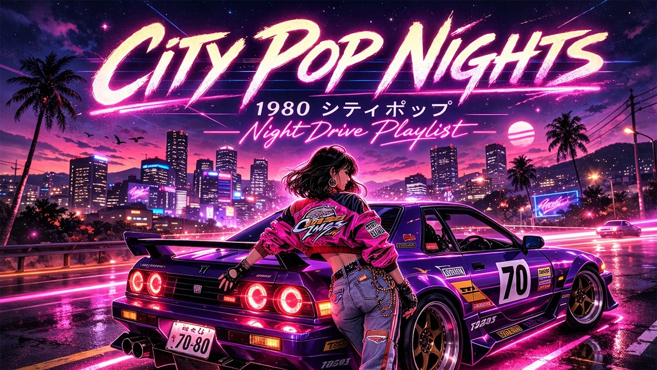 CITY POP 80s TOKYO NIGHT DRIVE 🌃 Retro Japanese Vibes Playlist