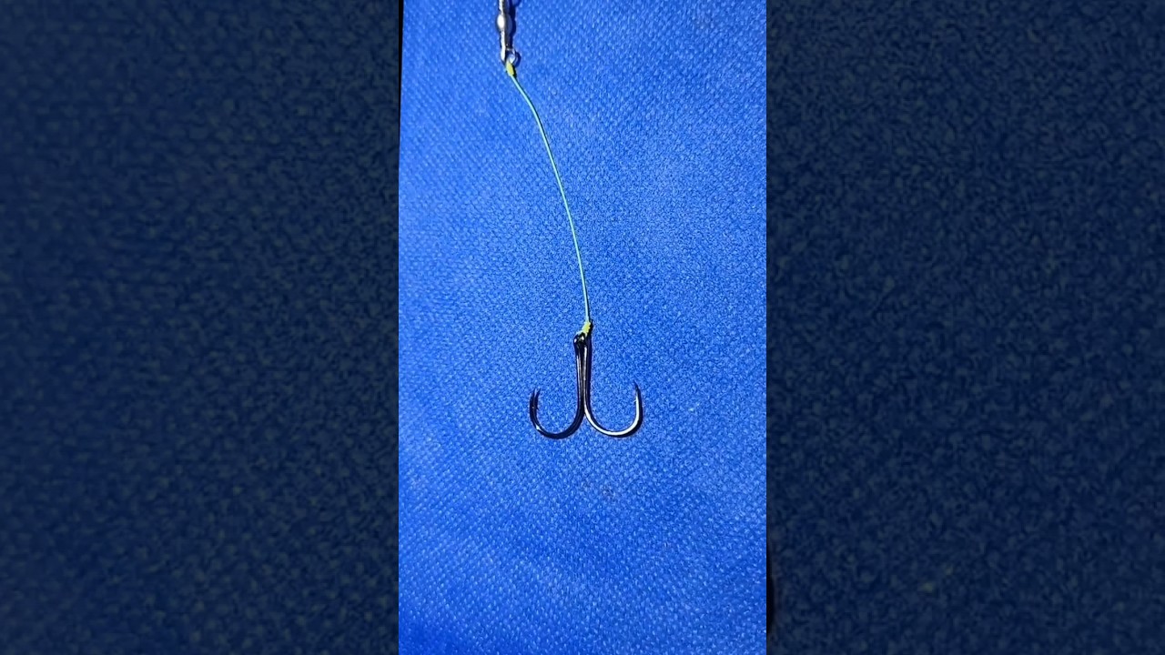 Cara Membuat Rangkaian Pancing Ikan Belanak - Fishing Knots #shorts