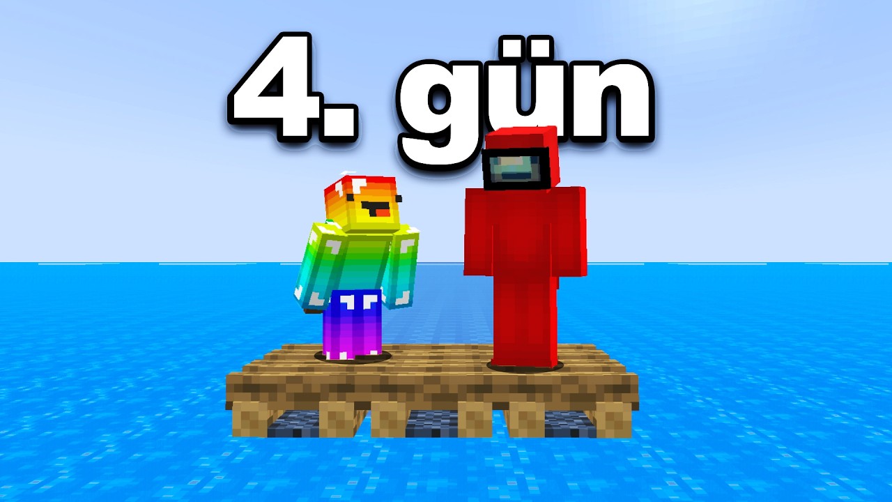 Minecraft OKYANUSTA Sona Kalan Kazanır..