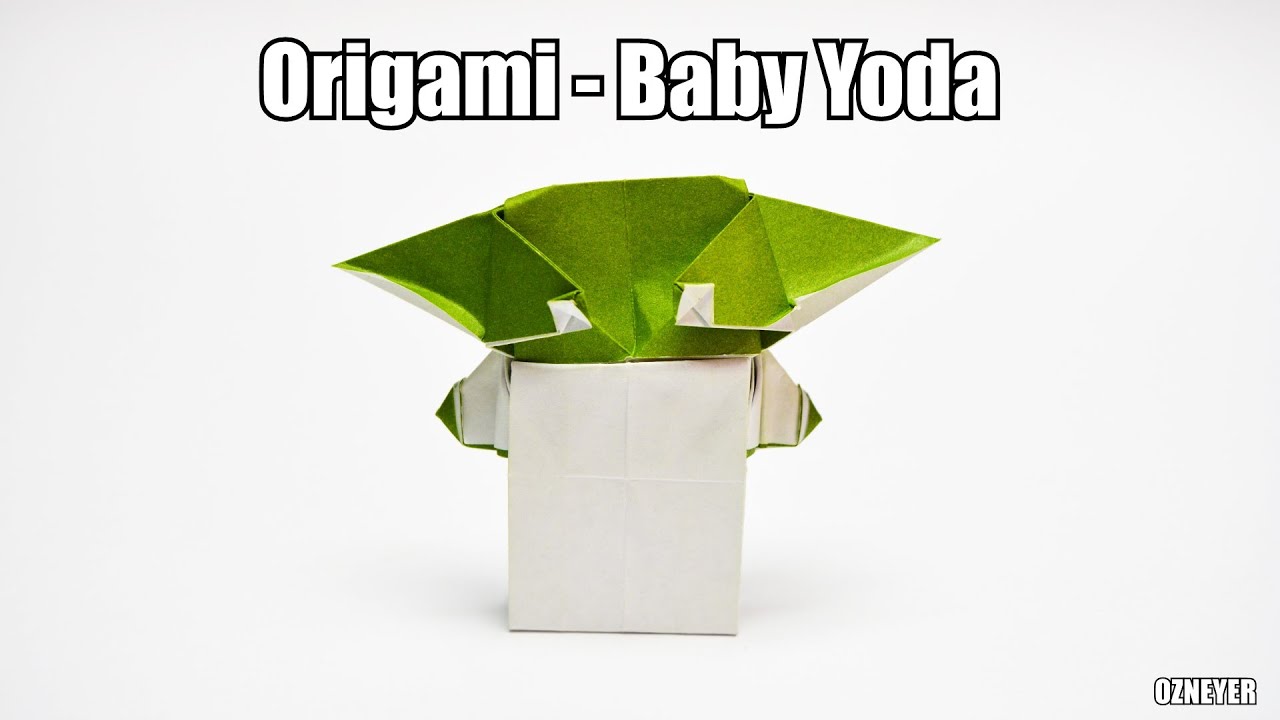 Origami - Baby Yoda