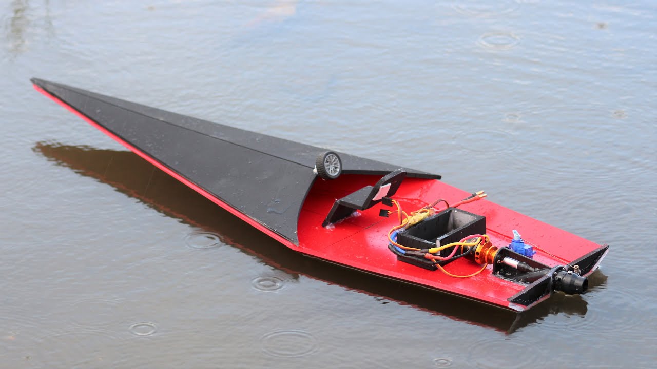 How To Make a Turbo Jet Boat - Water Pump Boat