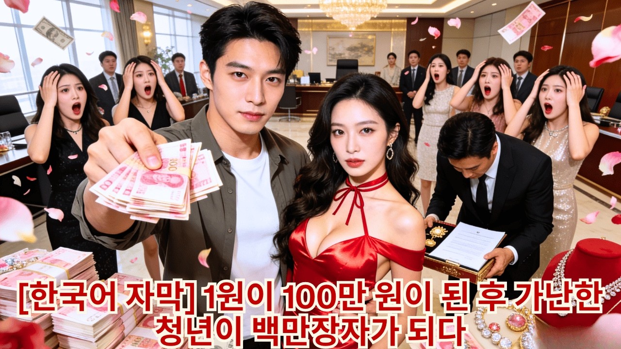 1원이 100만 원으로! 가난한 청년, 사장한테 강제 퇴사 당하고 주머니엔 100원만 남았는데 결국 회사를 인수했다?18만 원 혼수 거절당했던 전 여친 가족이 무릎 꿇고 용서 빈다
