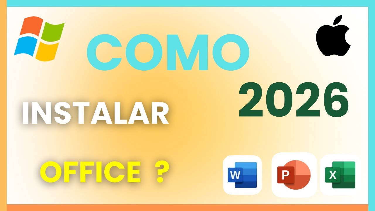 Como Instalar o Microsoft Office no Mac ou Windows Passo a Passo Atualizado 2025 2026