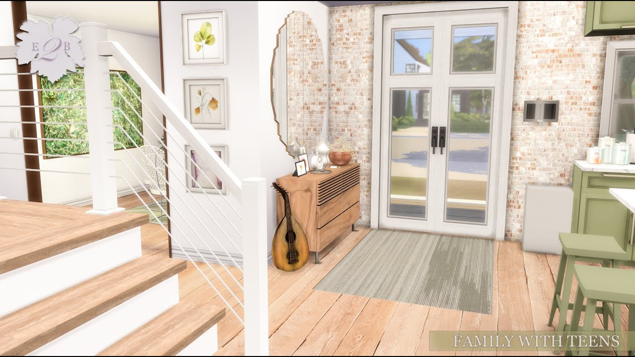 FAMILY WITH TEENS | SIMS 4 CC SPEED BUILD | DOWNLOAD LINK (TRAY+CC)