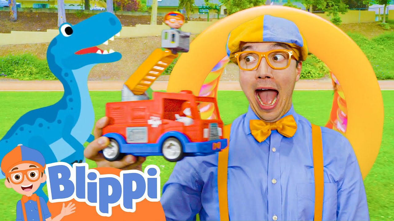 Emergency Vehicles and Game Songs with Blippi | Music For Children | Educational Videos For Kids