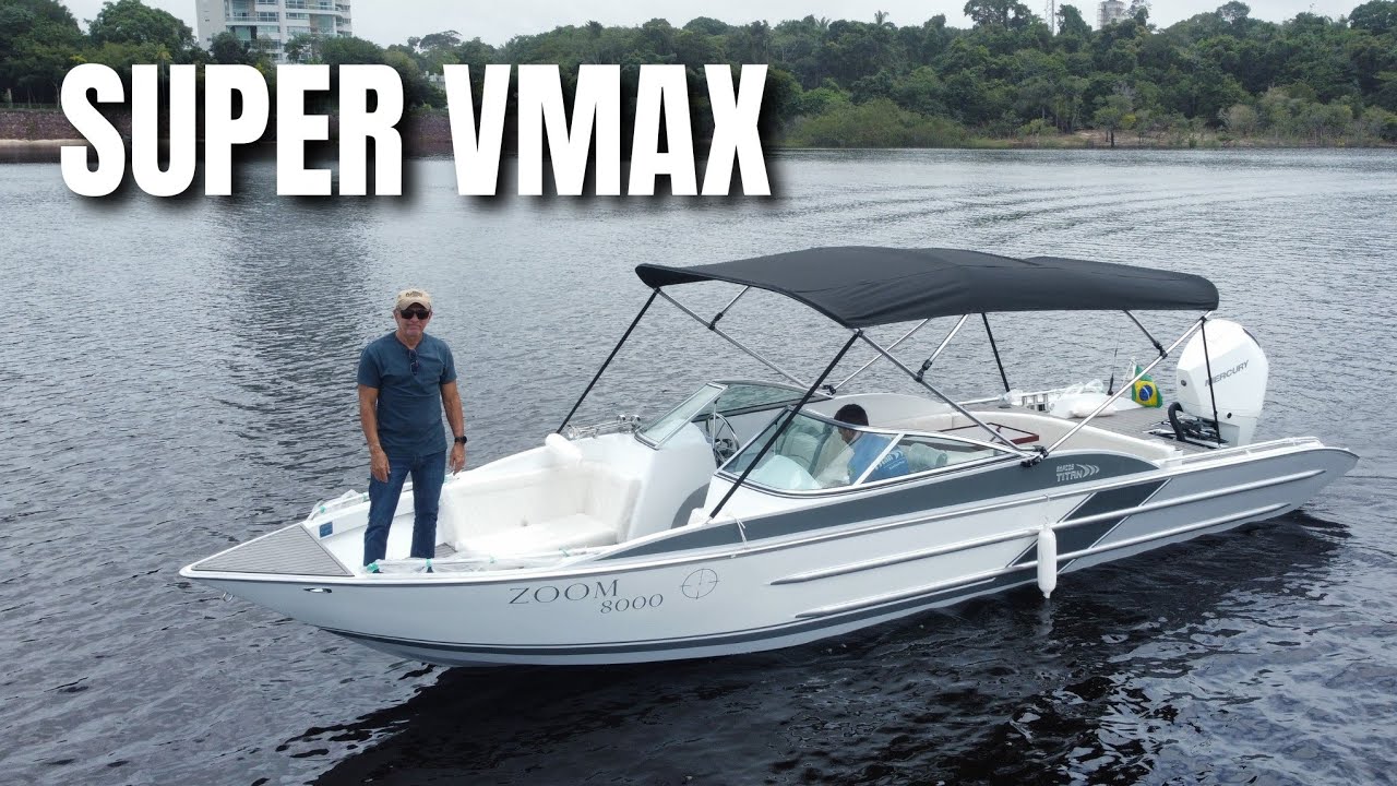LANCHA VMAX COM 300 HP V8 