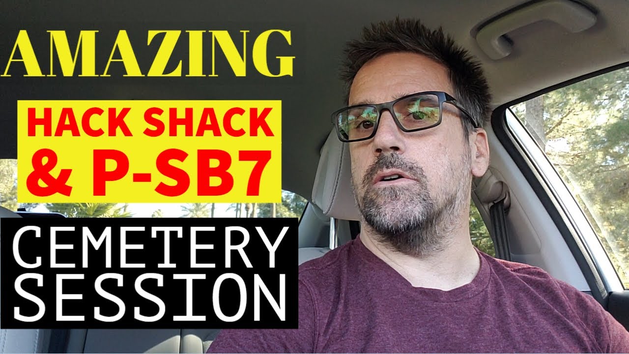 AMAZING Cemetery Spirit EVIDENCE using P-SB7 & Hack Shack Spirit Box plus Sony ICD-ST25