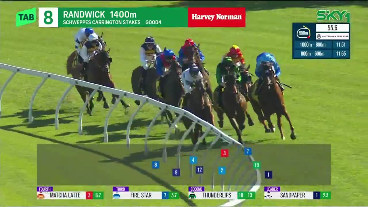 Carrington Stakes 2026 - SANDPAPER (3YO+ Qlty LR) Listed Randwick 24 January
