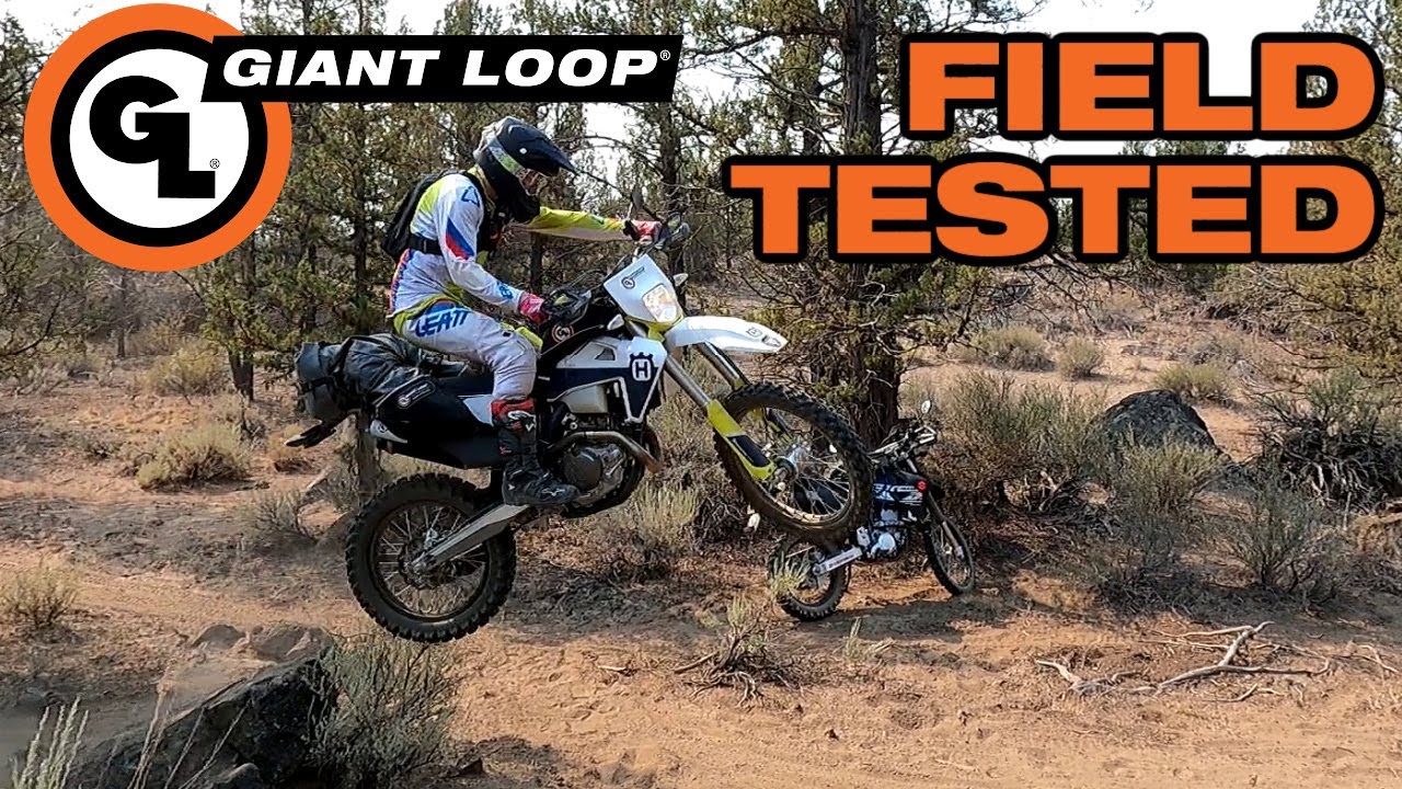 How Hard Can You Ride Your Dual Sport or Enduro Bike With a Full Motorcycle Soft Luggage Setup?