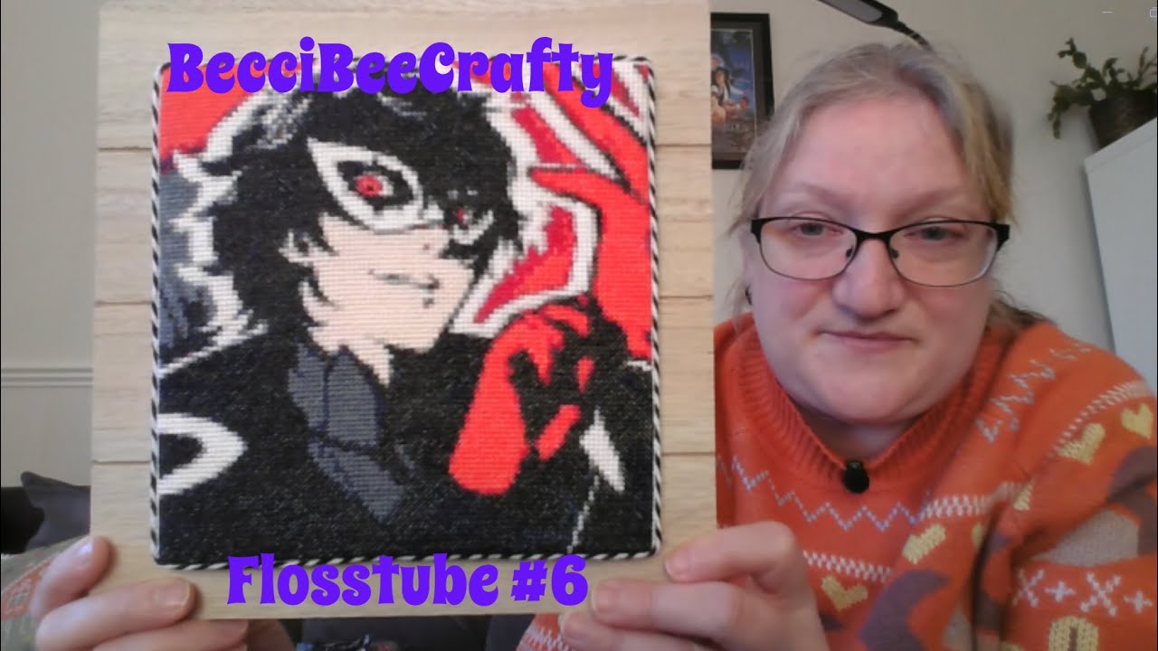 Flosstube #6  - Wips, plans, haul and secret stitch reveal!!