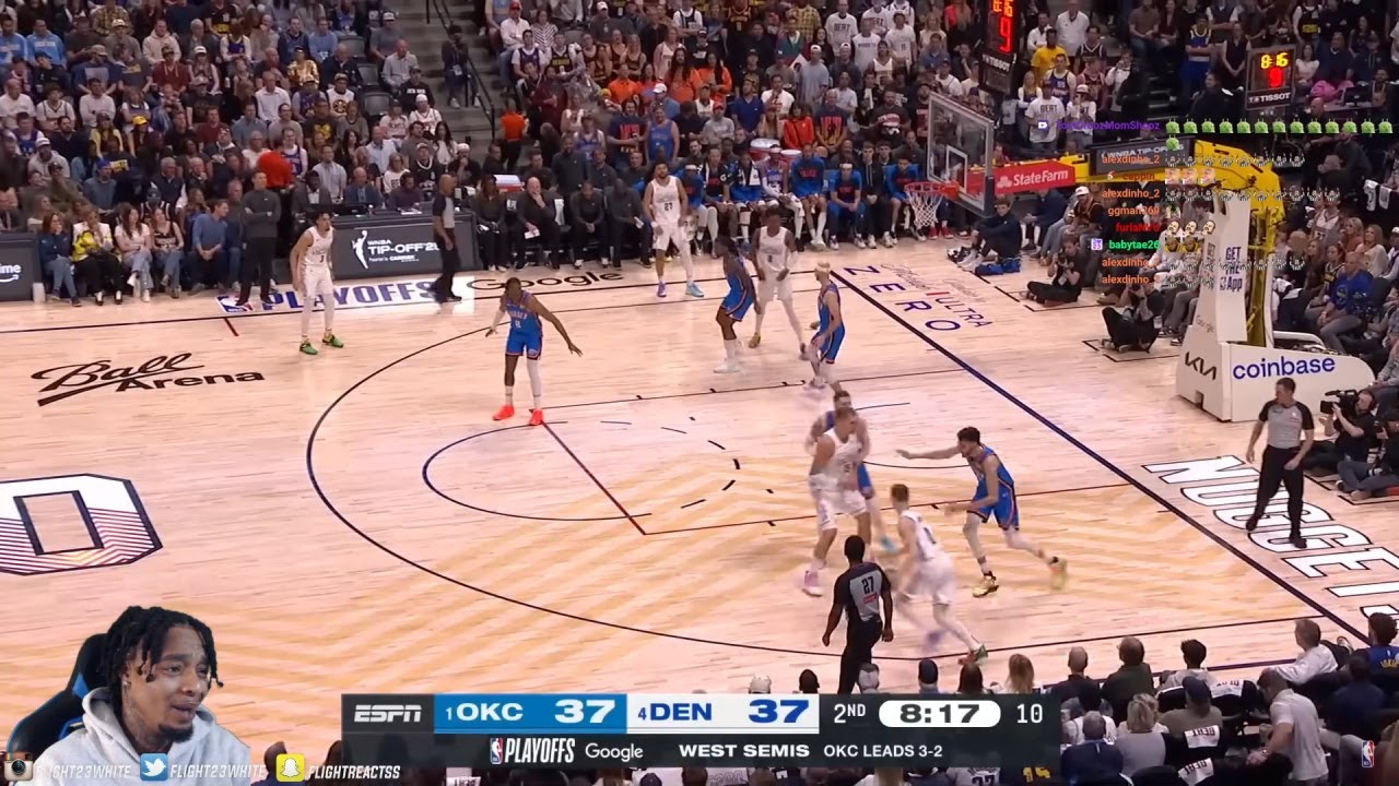 FlightReacts To #1 THUNDER at #4 NUGGETS | FULL GAME 6 HIGHLIGHTS | May 15, 2025!