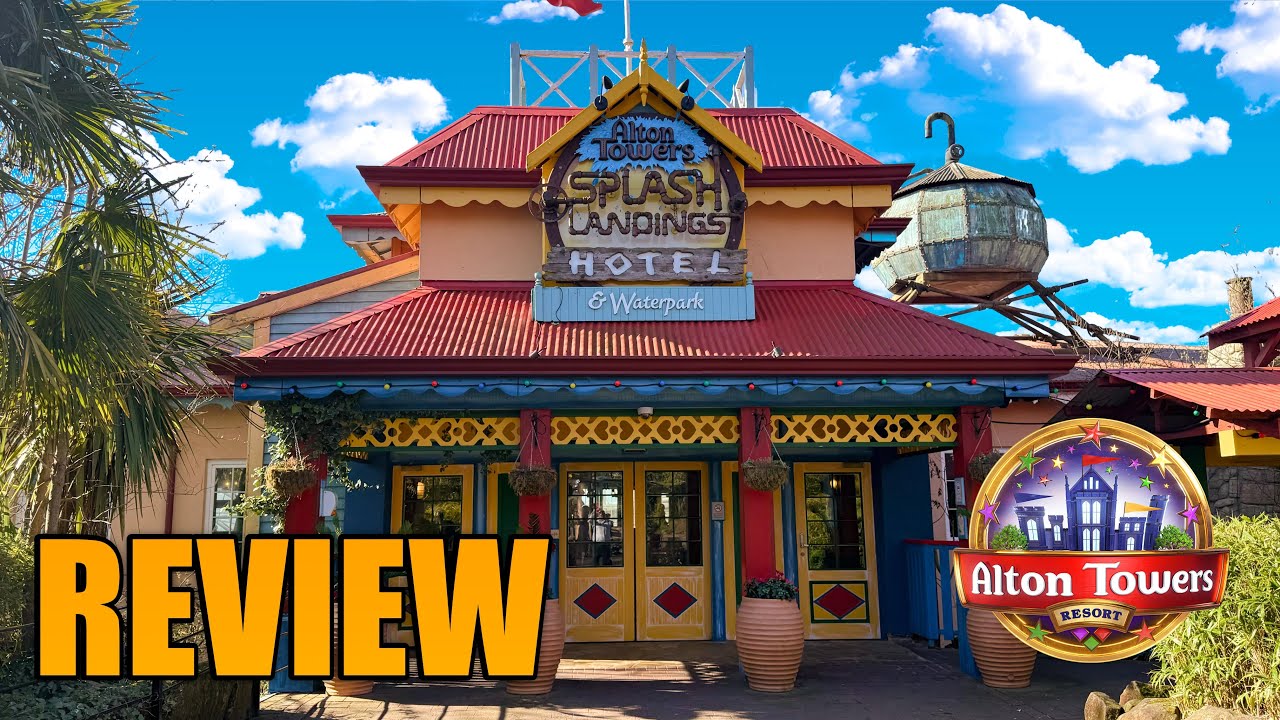 What’s It Like Staying at Alton Towers? Full Splash Landings Hotel Review!