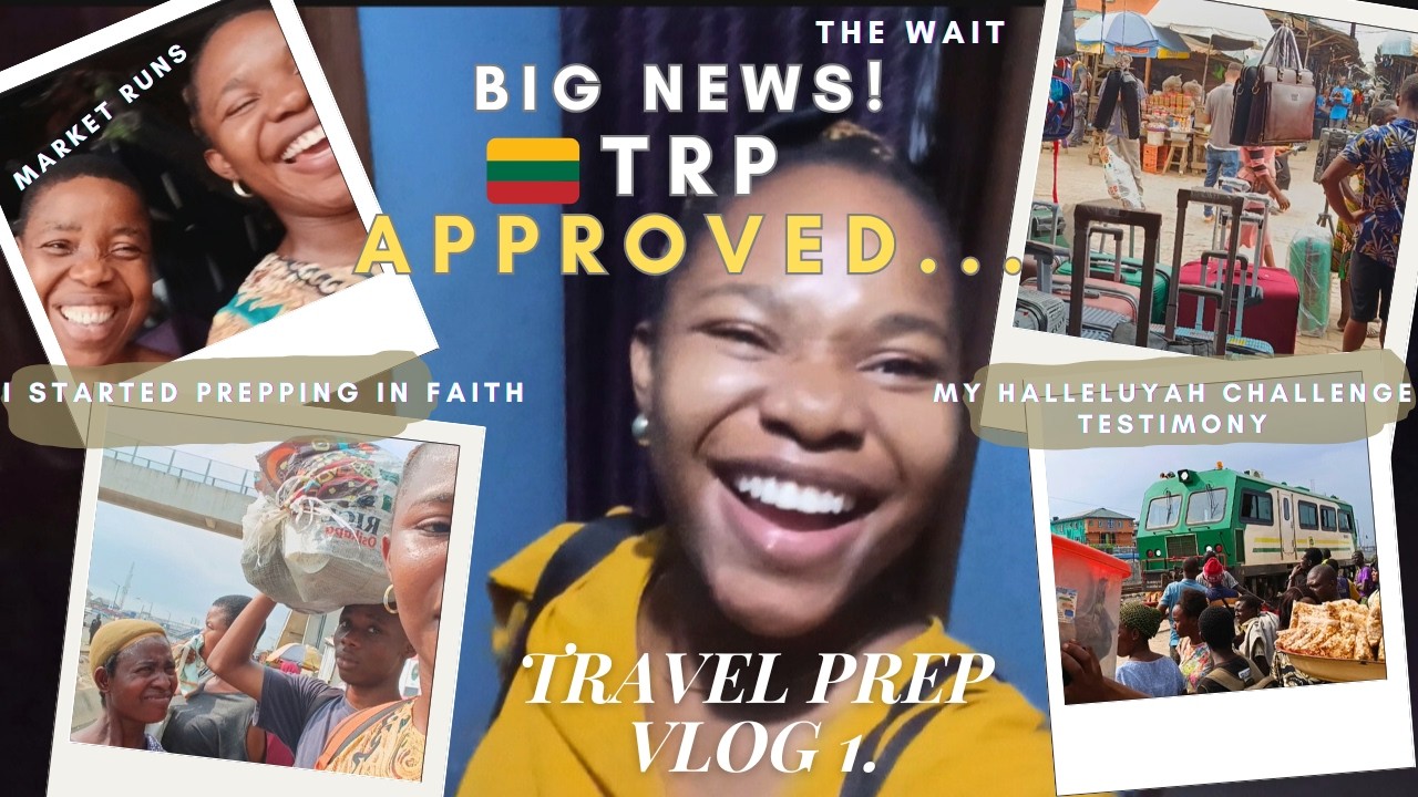 Big News! My Lithuania TRP Got Approved 🎉🧳✈️ | Travel Prep, MIGRIS Interview & Emotional Storytime