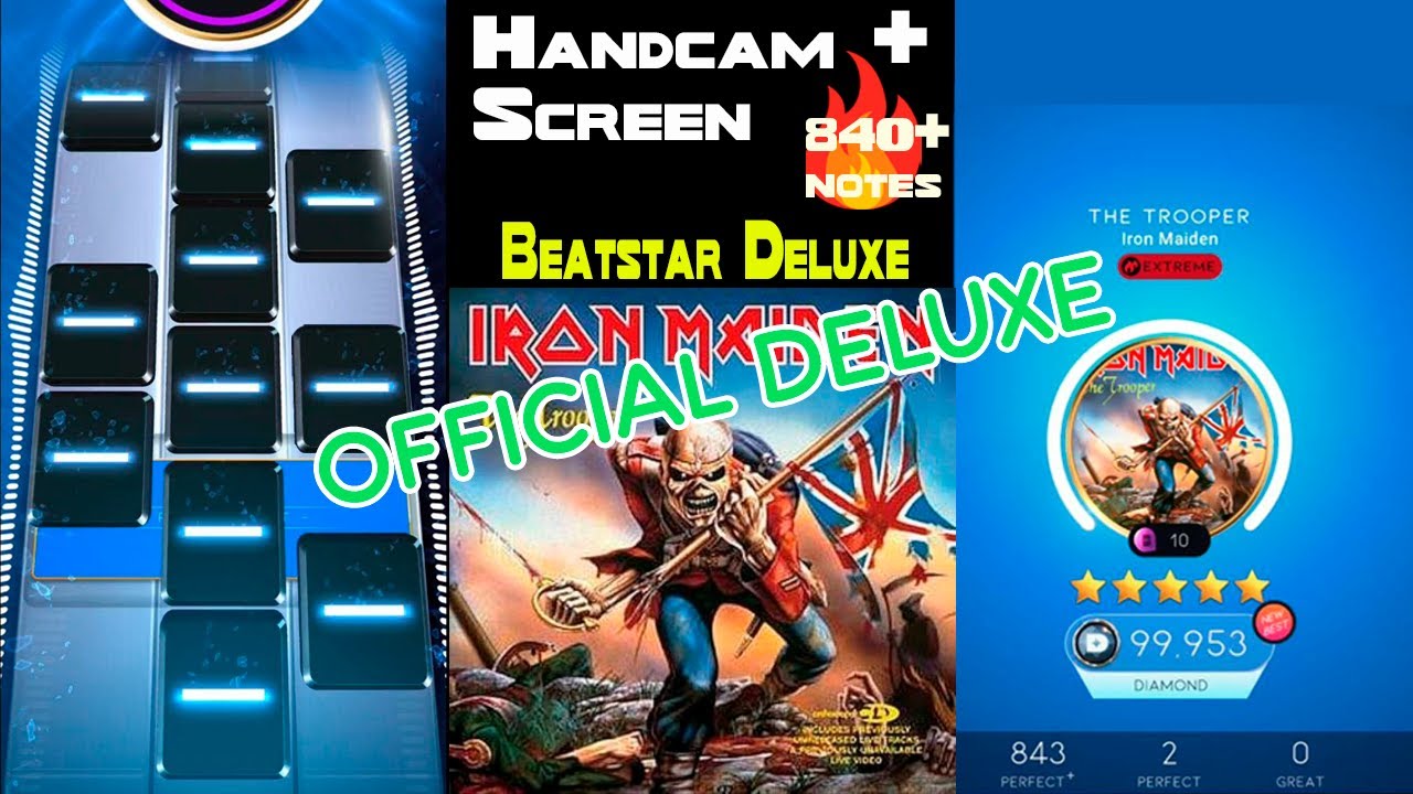 [Beatstar Deluxe] Trooper (EXTREME) | Iron Maiden | Handcam + Screen