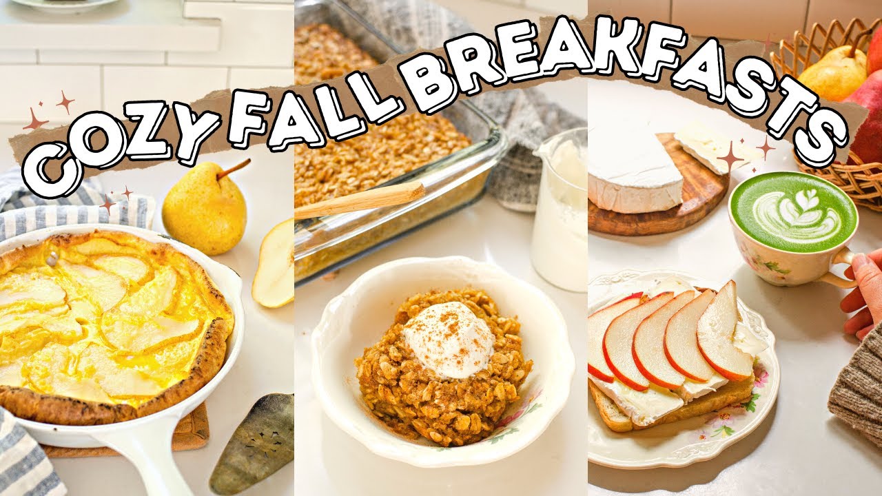 Cozy Fall Breakfast Ideas!