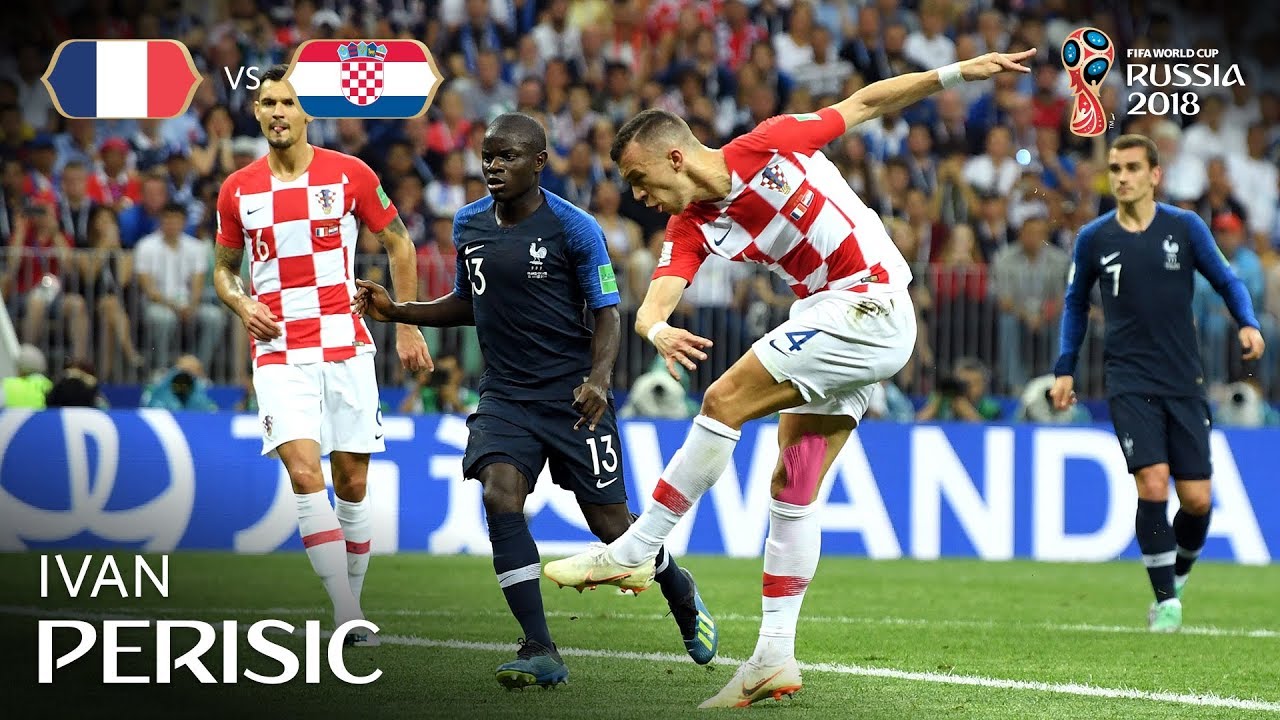 Ivan PERISIC Goal – France v Croatia - 2018 FIFA World Cup™ FINAL