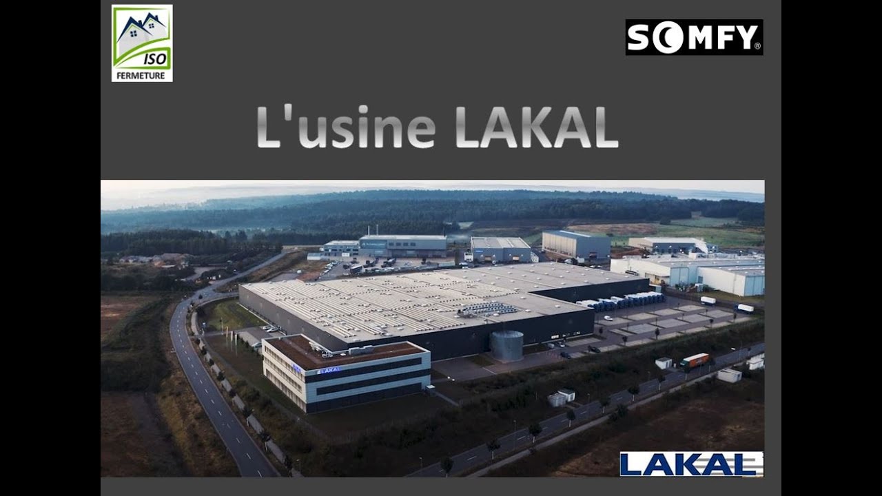 Vidéo usine volets roulants LAKAL - ISO FERMETURE