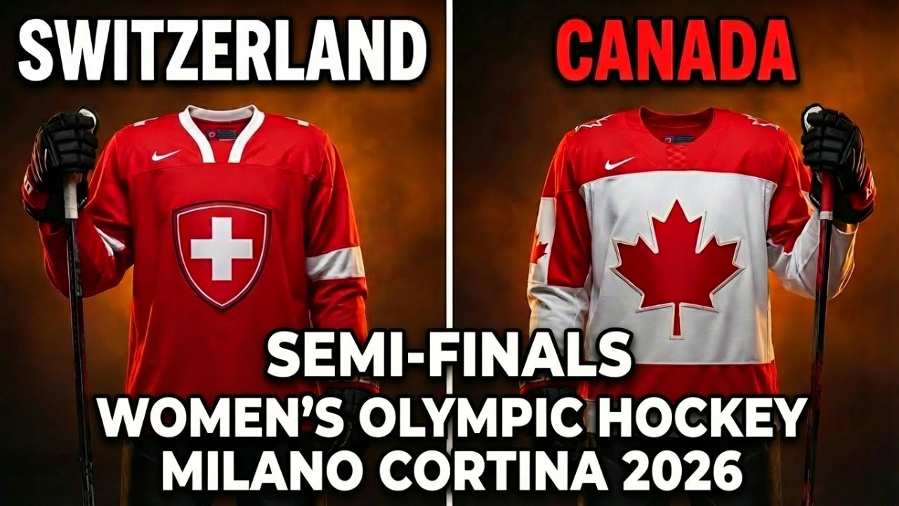 🔴 CANADA vs SWITZERLAND Live women's Olympic Hockey 2026 - Play by Play & Reactions!