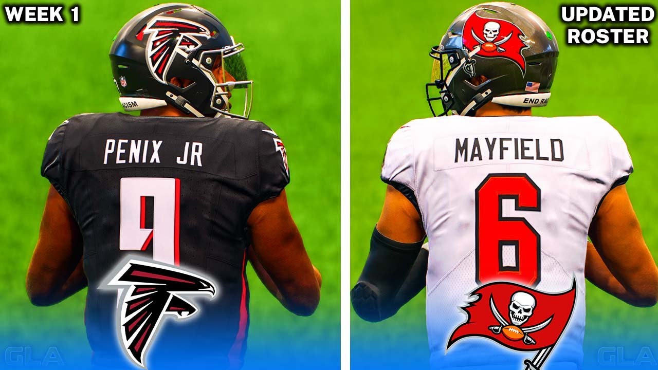 Falcons vs. Buccaneers | Week 1 Simulation | 2025 - 2026 Updated Rosters | Madden 25 PS5