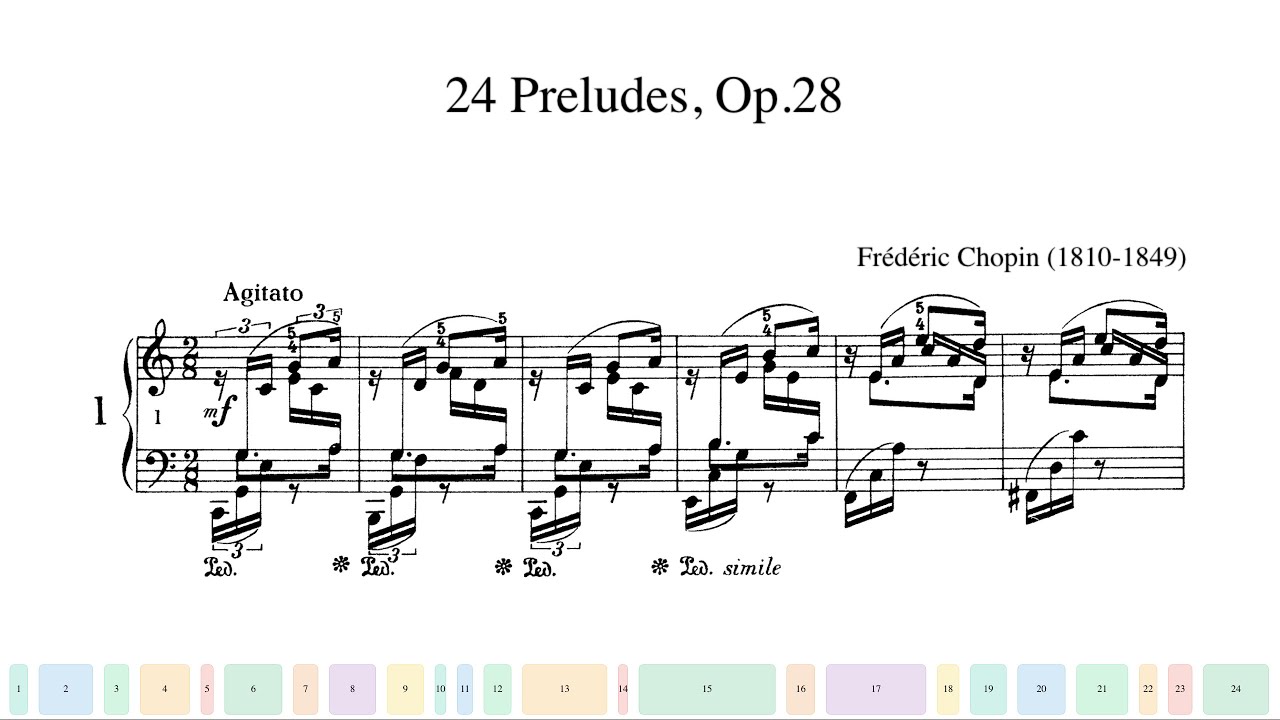 Chopin, 24 Preludes, Op.28 (Nelson Freire)