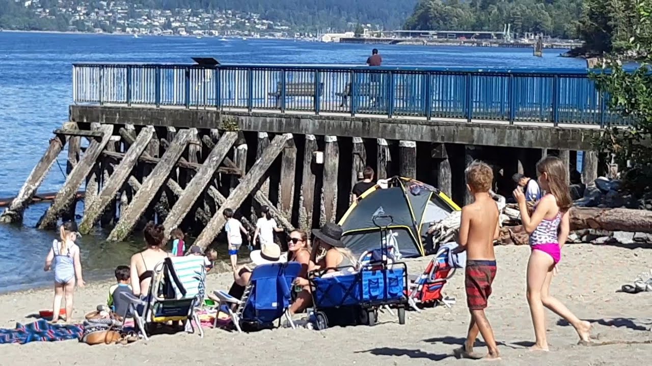 Walking Tour on Barnet Marine Beach | Vancouver Outdoor | Family Fun Activities | Life in the City
