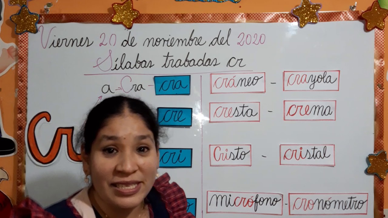 S&iacute;labas trabadas Cr - comunicaci&oacute;n