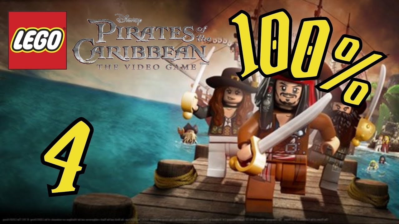 Let's Play LEGO Pirates of the Caribbean - 100% Journey - Part 4 - Smuggler's Den (Freeplay)