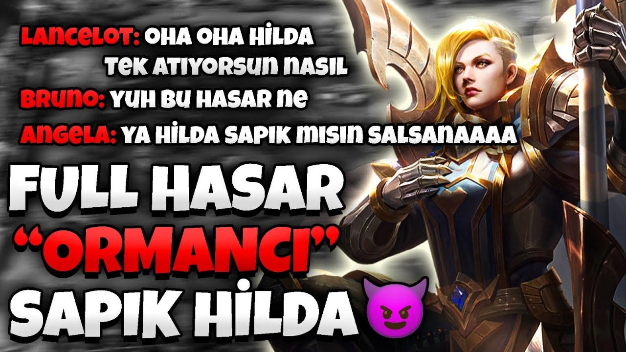 BUFFLANMIŞ FULL HASAR ORMANCI SAPIK HİLDA 😈 | RAKİPLER HASARI GÖRÜNCE ŞOK OLDU!  - Mobile Legends