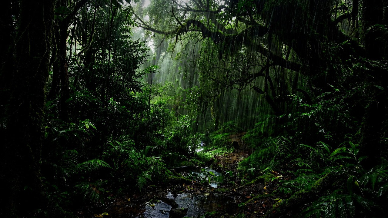 Thunder and Rain Sounds for Sleeping - Relax and Overcome Stress & Insomnia with White Noise