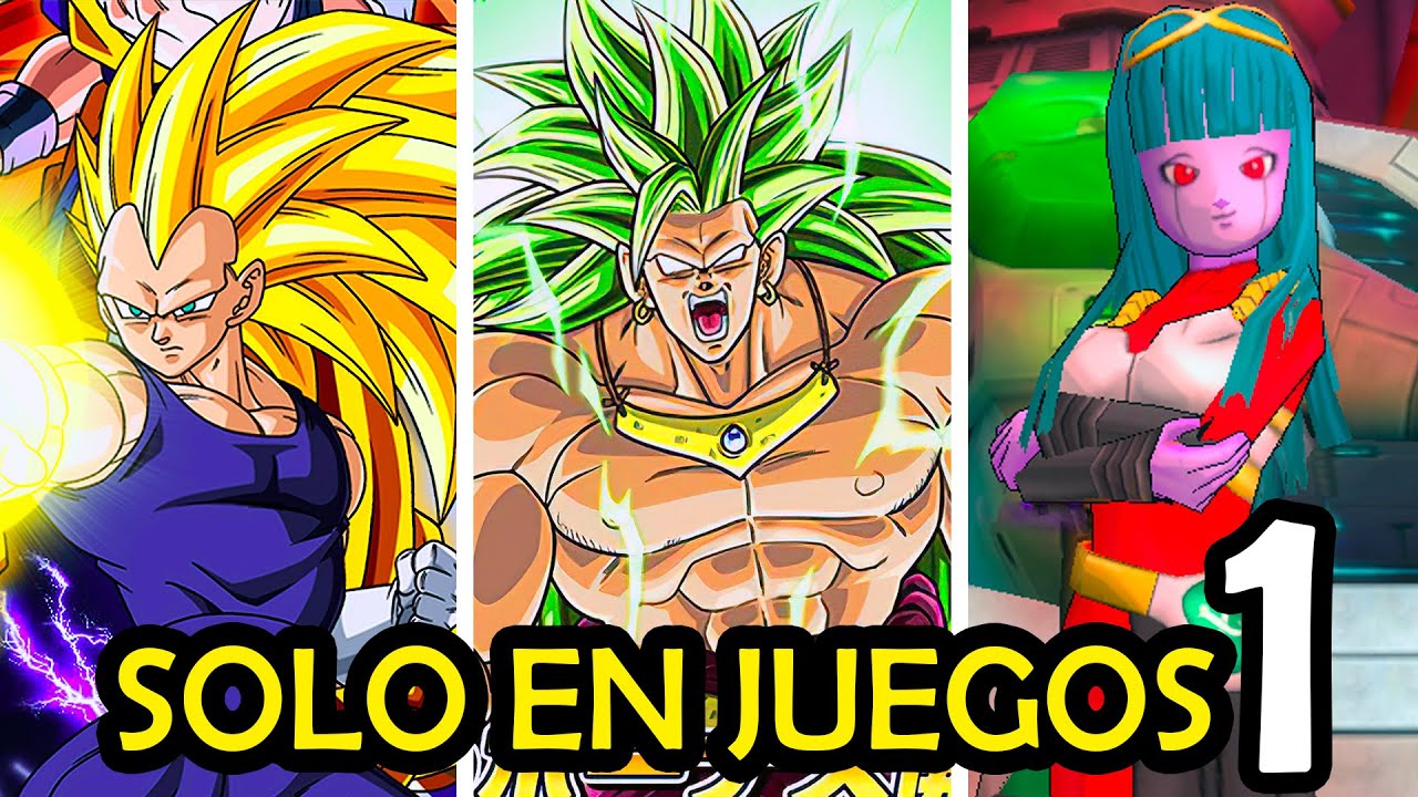 PERSONAJES DE DBZ EXCLUSIVOS DE VIDEOJUEGOS | Parte 1