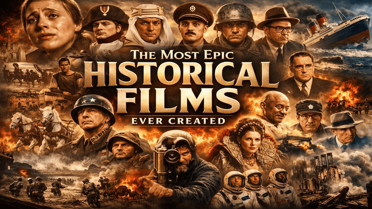 The Most Epic Historical Films Ever Created