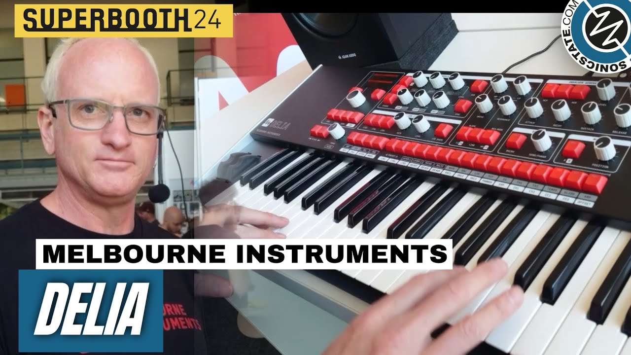 SUPERBOOTH 2024: Melbourne Instruments - Delia Synthesizer